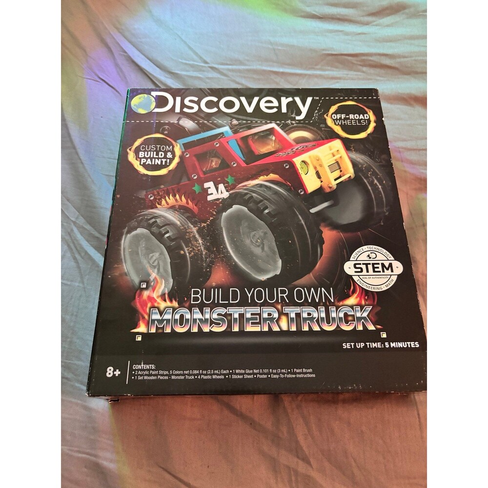 Discovery: Build Your Own Monster Truck - Sealed and Unopened - Ages 8+